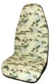 Winnie Fashion Set Of 2 Side Airbag Compatible Hawaiian Orchid Car Seat Covers In Cream Made Hawaii 