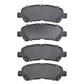 Disc Brake Pads For Toyota Highlander 2008 To 2013 Ceramic Friction Mechanical Wear Sensor 4 46 In Inner And Outer Pad Width