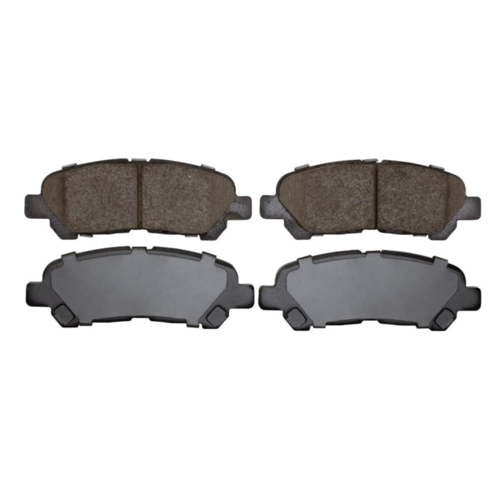 Disc Brake Pads For Toyota Highlander 2008 To 2013 Ceramic Friction Mechanical Wear Sensor 4 46 In Inner And Outer Pad Width