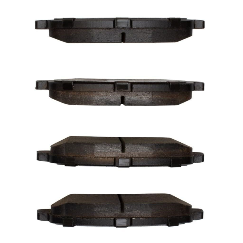 Disc Brake Pads For Toyota Highlander 2008 To 2013 Ceramic Friction Mechanical Wear Sensor 4 46 In Inner And Outer Pad Width
