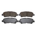 Disc Brake Pads For Toyota Highlander 2008 To 2013 Ceramic Friction Mechanical Wear Sensor 4 46 In Inner And Outer Pad Width