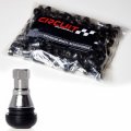 Circuit Performance Shorty Chrome Valve Stems Tr412 22mm Low Profile 100 Pieces