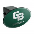 University Of Wisconsin Green Bay Phoenix Logo Oval Tow Hitch Cover Trailer Plug Insert 2