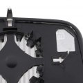Driver Side Mirror Glass Replacement Fit For 2007-2011d Edge 2007-2010 For Lincoln Mkx With Heating Chrome