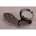 Fuel Pump Block Off With Coil Mount Polished Compatible Dune Buggy