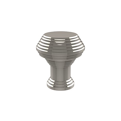 Allied Brass E-1-pni Designer Cabinet Knob Polished Nickel