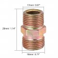 X Autohaux 3pcs 3 8 Npt To M18 1 5mm Male Straight Air Hose Fitting Connector Adapter