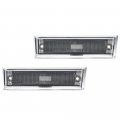 Smoked Front Fender Side Marker Turn Signal Light For Chevy1987-1991 Gmc 1981-1991 Smoky 915558 Gm2551107 915557 Gm2550115 