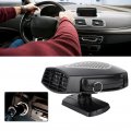 Yuecoom Car Vehicle Portable Heating Fan Heater Defroster Demister Practical Accessory 24v Gray Black