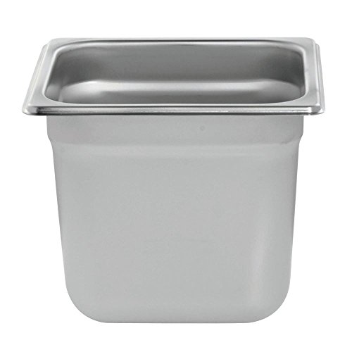 Hubert Steam Table Pan 1 6 Size 22 Gauge Stainless Steel D