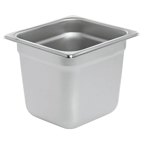 Hubert Steam Table Pan 1 6 Size 22 Gauge Stainless Steel D