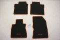 999e2-44003 Carpet Floor Mats Color Studio Orange For 2016-2020 Nissan Versa