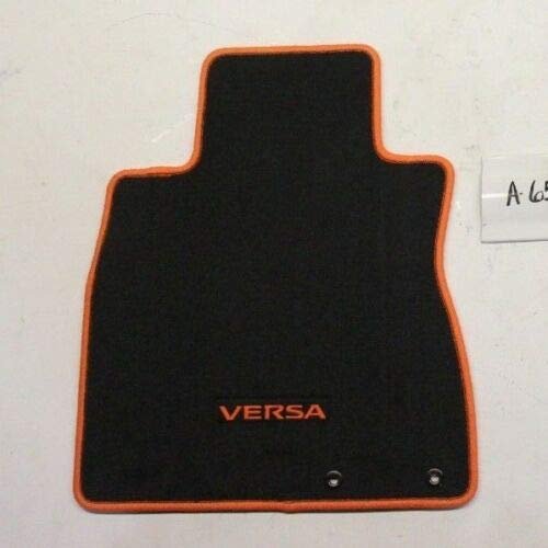 999e2-44003 Carpet Floor Mats Color Studio Orange For 2016-2020 Nissan Versa