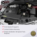Rugged Tuff Rt590019 Front Hood Struts Lift Supports Gas Springs Arms Compatible With 2003-2007 Nissan Murano Pack Of 2