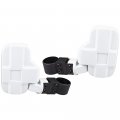Niche Utv Side View Mirror Set With 1 75 2 Roll Bar Cage For Polaris Rzr Kawasaki Teryx Mule Pioneer Yamaha Rhino White
