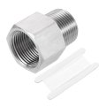 Pipe Fitting Reducing Adapter Zg3 4 Male X G3 Female 304 Stainless Steel Reducer Connector For Water Oil Air Pressure Gauge 