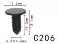 Autobahn88 Fascia Clip Compatible With Ford Oem N803170s Pack Of 20