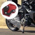 1 Pcs Kickstand Pad Extender Foot Side Stand Support Plate Red