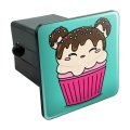 Graphics More Cute Mouse Bear Ice Cream Cupcake With Sprinkles Tow Trailer Hitch Cover Plug Insert 