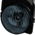 Auto Dynasty Pair Of Smoked Lens Bumper Driving Fog Lights Lamps Compatible With Gmc Sierra 1500 2500 3500 Pickup Truck 03 04