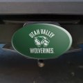 Utah Valley University Wolverines Logo Oval Tow Hitch Cover Trailer Plug Insert 2