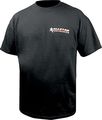Allstar All99902l Black Large T-shirt With Logo Front And Back 