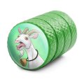 Screaming Goat Tire Rim Wheel Aluminum Valve Stem Caps Green Metal Air Covers For Cars Trucks And Vans 4 Piece Set 55 In Tall