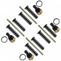Caltric Front Upper A Arm Pivot Bushing Ball Joint Kit Compatible With Polaris Rzr 4 800 2010 2011 2012 2013 2014
