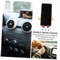 Ukcoco Rabbit Stand Chinese New Year Bunny Ornaments Car Mount Cellphone Holder Cute Desks Portable Phone Cell For I-phone Lazy