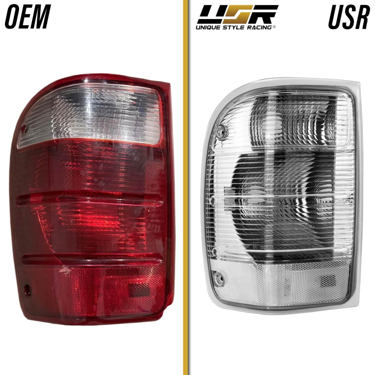 Usr 01-11 Pj Pickup Truck Tail Light A Rear Lamps Left Right Pair For 2001-2011 Ford Ranger Pick Up Trucks With Standard Bed