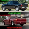 Usr 01-11 Pj Pickup Truck Tail Light A Rear Lamps Left Right Pair For 2001-2011 Ford Ranger Pick Up Trucks With Standard Bed
