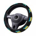 Bahamas Flag Unisex Steering Wheel Covers 15 Inch Universal Car Protective Accessories