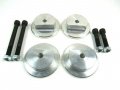 1963-72 For Chevy C10 C20 Pickup Truck Billet Rear Coil Spring Retainers C21912 