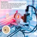 Uxcell Knurled Thumb Nuts 4pcs M5 X D16mm H6mm Brass Nut Flat Head Blind Hole Lock Adjusting For 3d Printer Parts