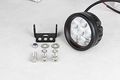 Lightronic 2pcs 3 5 Inch 18w Round Compact Size Led Off-road Driving Pod Work Rear Fog Lights