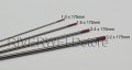 Riverweld 2 Percent Thoriated Wt20 Tig Tungsten Electrode 040 16 3 32 1 8 X7 Assorted Size 4pcs