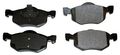 Fx843 Prosolution Semi-metallic Brake Pad For Rear Car Disc Brakes With Noise Reduction And Corrosion Protective Coating 