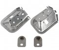 Karpal Die Stamped Front Cab Mounts With Nutplates For 1994-2002 Dodge Ram 1500 2500 3500 55274926 55274927ab 