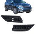 1 Set Of Left And Right Side Fog Lights Covers Grille Replacement For Honda Pilot 2016-2018 Light Outer Bezel Cover 71102tg7a00 