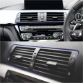X Autohaux Car Interior Gap Door Edge Trim Strip Line Dark Blue 8m 26 25ft