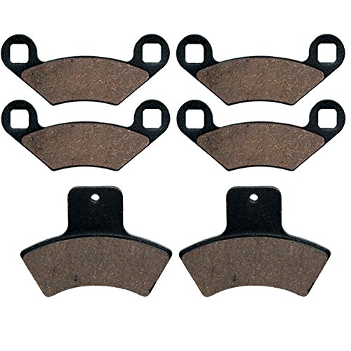 Caltric Front Rear Brake Pads Fits Polaris Magnum 325 4x4 Mose Freedom 2001 2002