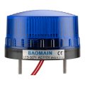 Baomain Blinking Signal Round Warning Light Led-3071 Ac 110v 3w Blue