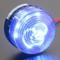 Baomain Blinking Signal Round Warning Light Led-3071 Ac 110v 3w Blue