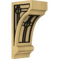 Ekena Millwork Corw03x04x08diosblal Diane Recessed W Ironcraft Oslo Inlay Wood Corbels 3 1 W X 4 D 8 H Alder 