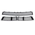 Secos 3pcs Lower Bumper Grille Front For Bmw 740i 740li 750i 750li Sedan 2009 2010 2011 2012 Replace 51117183870 51117184150 