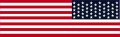 Stickertalk Reverse Usa Flag Sticker 10 Inches By 3 