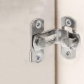 Doitool 3 Sets Door Hasp Barn Latches Flip Locks For Bathroom Slidinglock Door Clasp Menclothing Drawer Stainless Steel Buckle