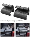 Soft Top Rear Window Clip Tailgate Bar Holders 2pcs Retainer Bracket Fit For Jeep Wrangler Jk Jku 2 Door 4 2007 2008 2009 2010