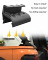 Soft Top Rear Window Clip Tailgate Bar Holders 2pcs Retainer Bracket Fit For Jeep Wrangler Jk Jku 2 Door 4 2007 2008 2009 2010