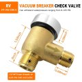 Version For Rv Vacuum Breaker Check Valve Camper Tank 571-vac-chk Backflow Preventer Improve Freshwater Upgraded Brass